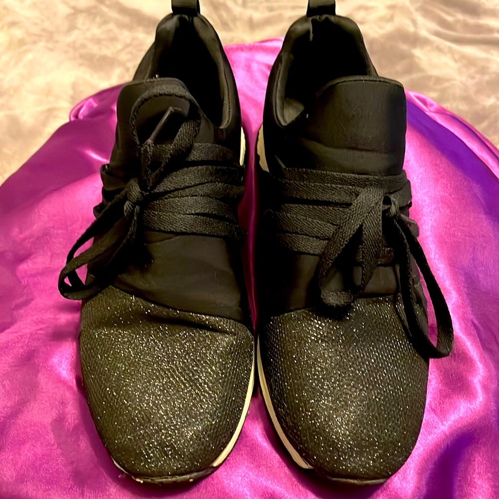 Black sneakers